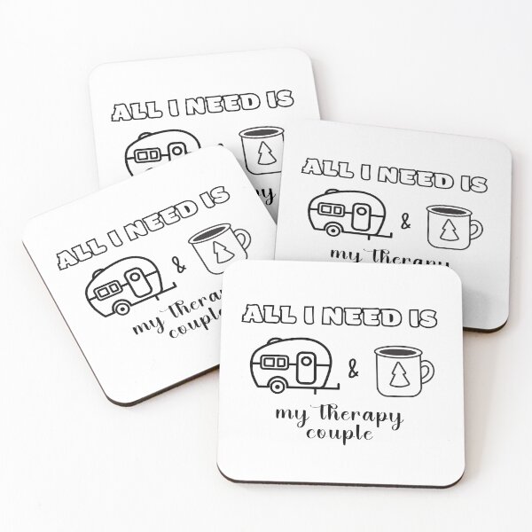 Item preview, Camping and Coffee designed and sold by WanderQuestCo.