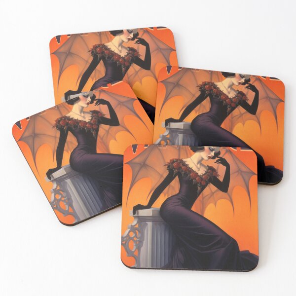 Item preview, Art Deco Vampire Design 1 designed and sold by SimonWoodbine.