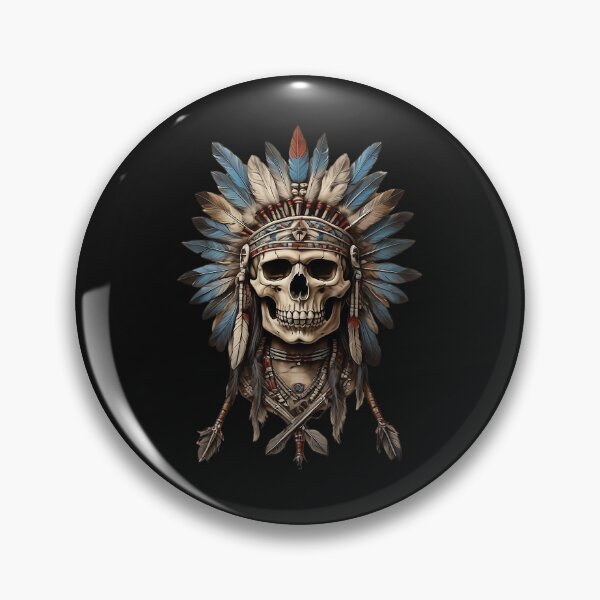 Item preview, Skull Indian designed and sold by Promarkets.