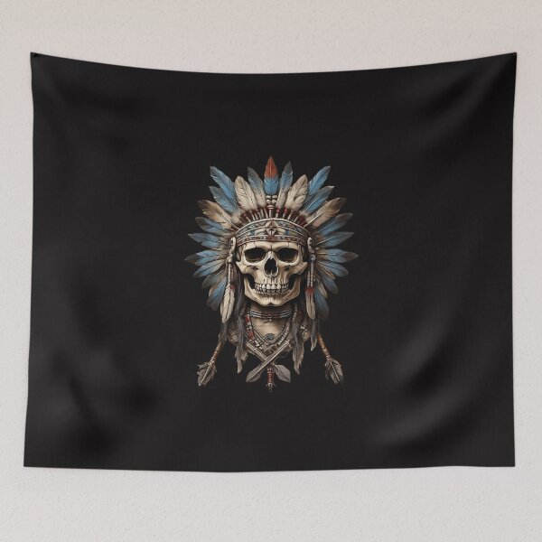 Item preview, Skull Indian designed and sold by Promarkets.