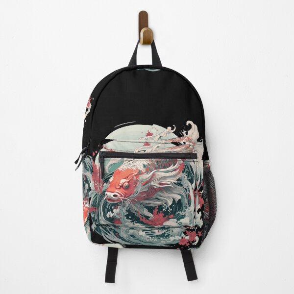 Item preview, Red koi carp fish  designed and sold by Hisirdoux.
