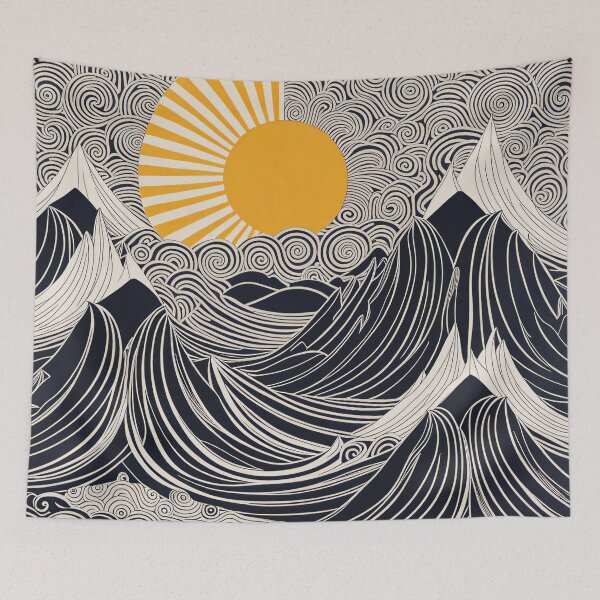Item preview, Sun, mountain and sea designed and sold by boyangyang.