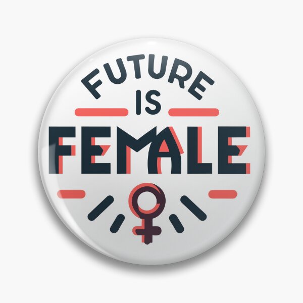 Item preview, Empowering "The Future is Female" in bold graphics designed and sold by ArtInPrint.