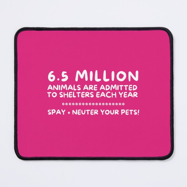 Item preview, SPAY AND NEUTER_hand font_white text designed and sold by quinnhopp.