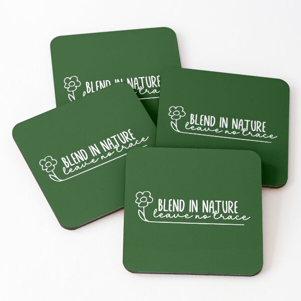 Item preview, Blend in Nature, Leave No trace designed and sold by WanderQuestCo.