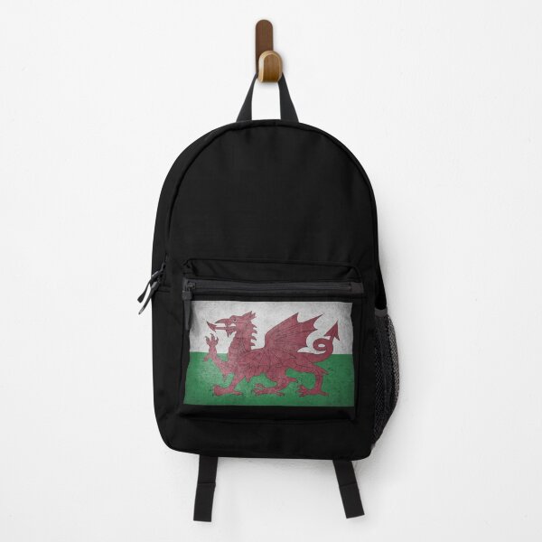 Item preview, Distressed, Old, Faded & Worn Flag of Wales (Y Ddraig Goch) designed and sold by STUDIO-72.