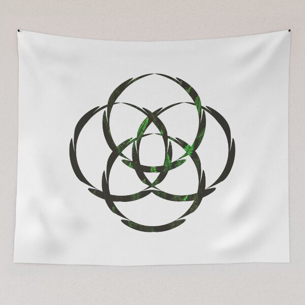 Item preview, Plural Emblem (Ferns) designed and sold by WeArePlural.