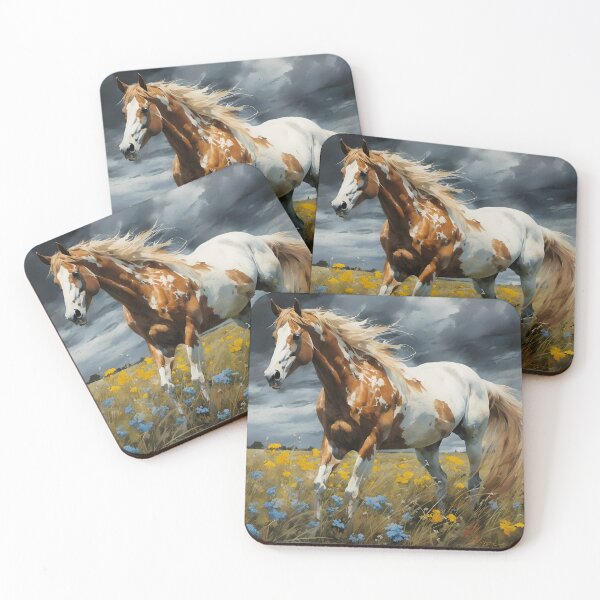 Item preview, A Gorgeous Pinto Horse designed and sold by Angelandspot.