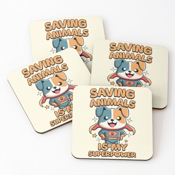 Item preview, Saving Animals Is My Superpower! Veterinarian designed and sold by PMCreative.