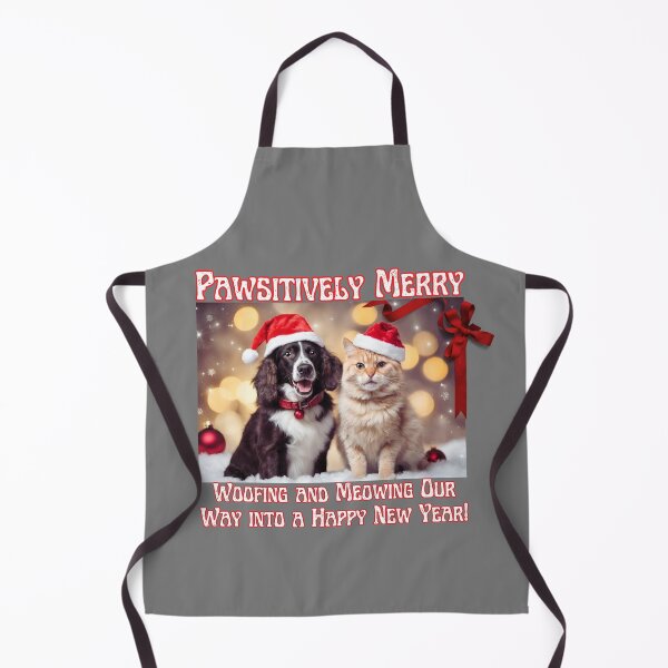 Item preview, Pawsitively Merry Christmas and Happy New Year designed and sold by InnerGrow.
