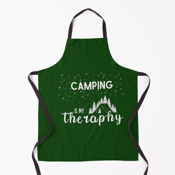 Item preview, Camping is my Theraphy designed and sold by WanderQuestCo.