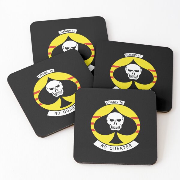Item preview, Navy - Vietnam Cbt Vet - Navy Coastal Div 16 - No Quarter on Spade wo Txt designed and sold by Military Insignia Products.