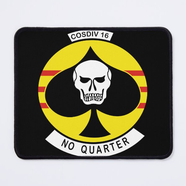 Item preview, Navy - Vietnam Cbt Vet - Navy Coastal Div 16 - No Quarter on Spade wo Txt designed and sold by Military Insignia Products.
