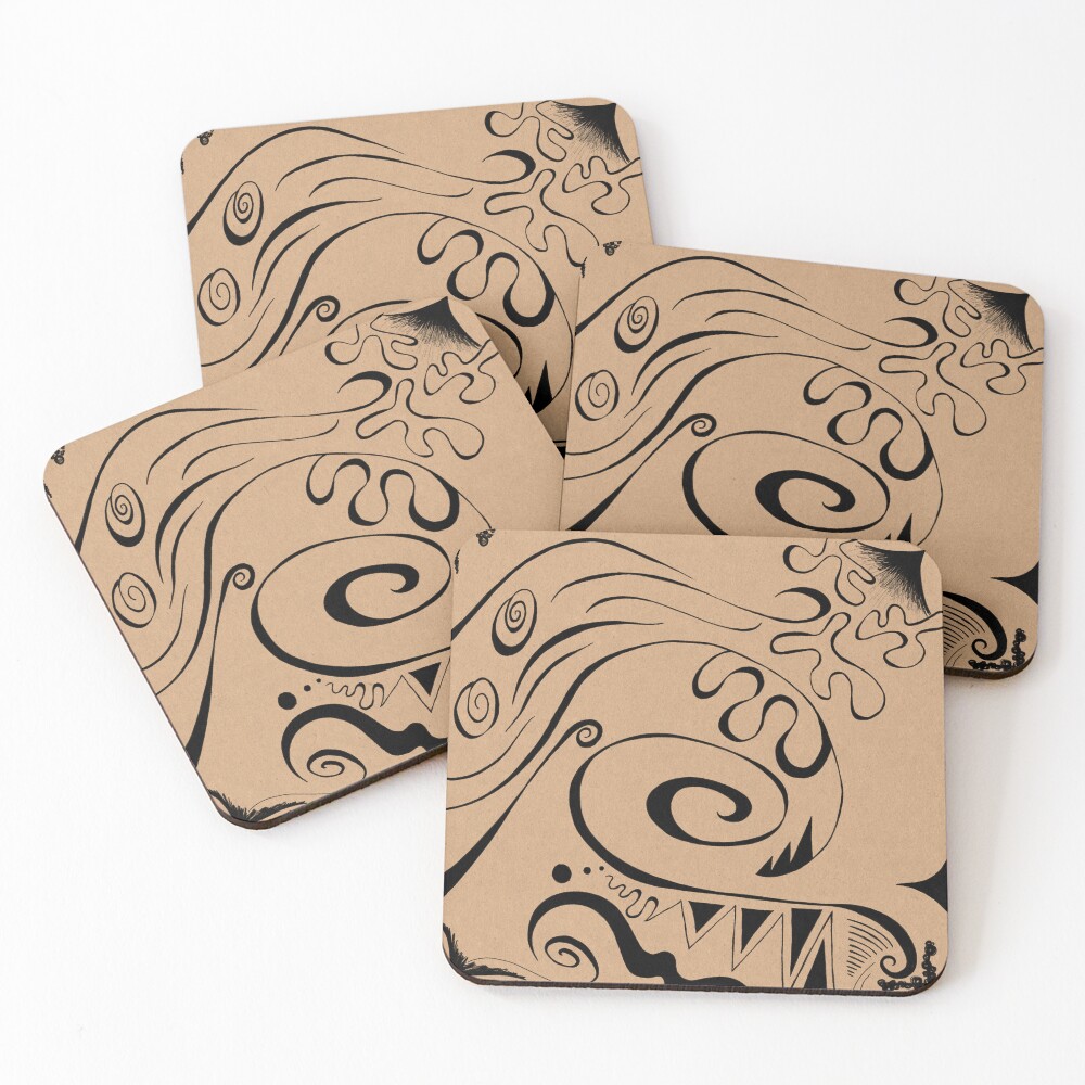 Item preview, Coasters (Set of 4) designed and sold by divsdoingthings.