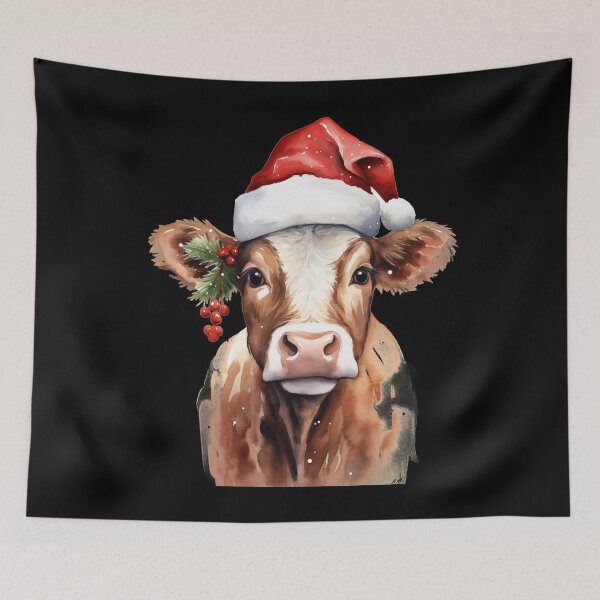 Item preview, Cow Christmas designed and sold by AnnaMDesign.