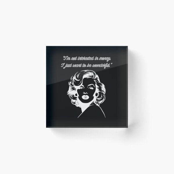 Item preview, Timeless Elegance: Marilyn Monroe Tribute with Inspiring Quote designed and sold by DarlingsTees.