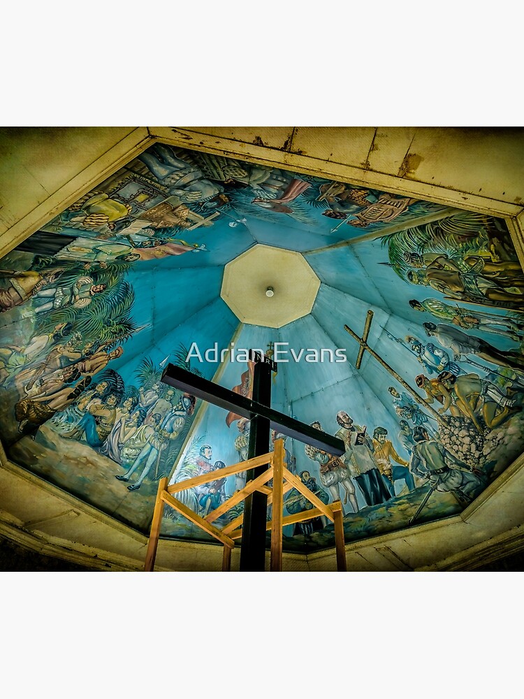Magellans Cross Cebu City Philippines Tapestry for Sale by Adrian Evans