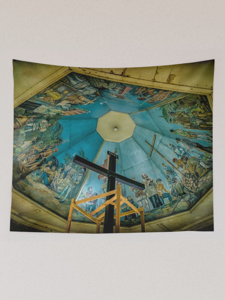 Magellans Cross Cebu City Philippines Tapestry for Sale by Adrian