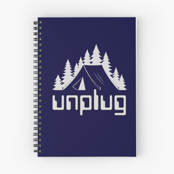 Item preview, Unplug and Enjoy the Nature designed and sold by WanderQuestCo.