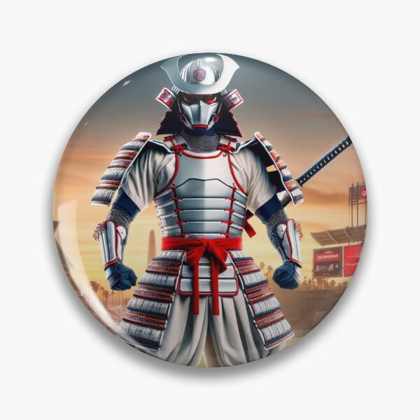 Item preview, Samurai Baseball Superhero LAA designed and sold by BaseballGods.