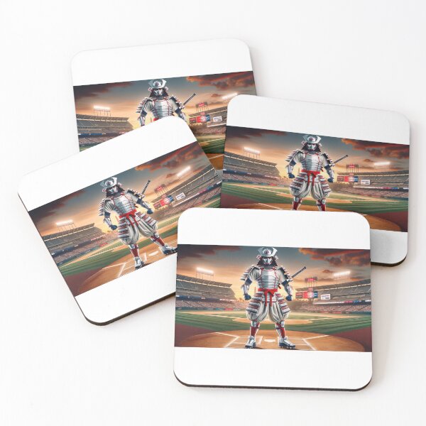 Item preview, Samurai Baseball Superhero LAA designed and sold by BaseballGods.