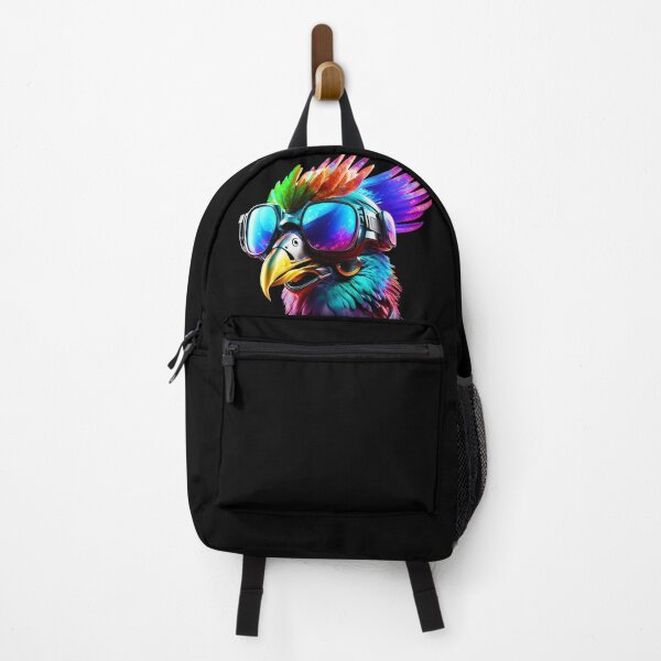 Item preview, Hyper Trippy Chicken Wearing Goggles designed and sold by GranitTR.