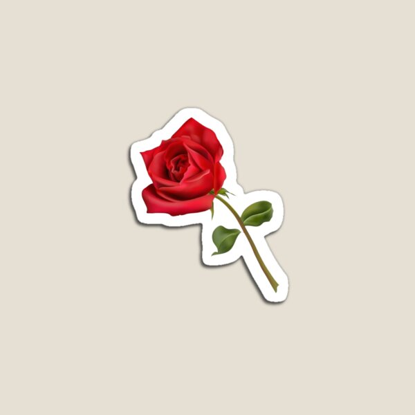 Item preview, red rose designed and sold by Victoria Lukas.