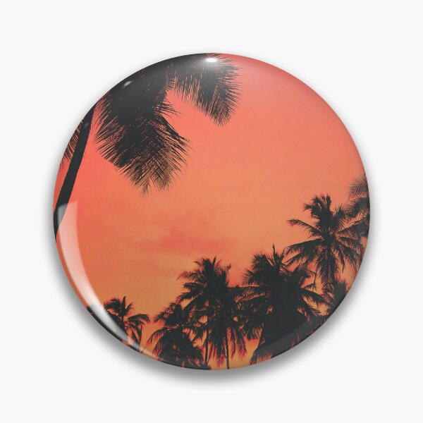 Item preview, Tropical Orange Sunset Palm Trees designed and sold by newburyboutique.
