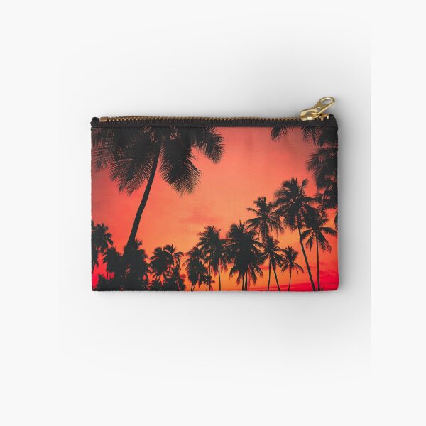 Item preview, Tropical Orange Sunset Palm Trees designed and sold by newburyboutique.