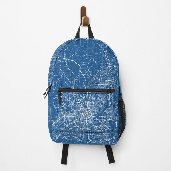 Item preview, Nashville City Map of Tennessee, USA - Blueprint designed and sold by deMAP.