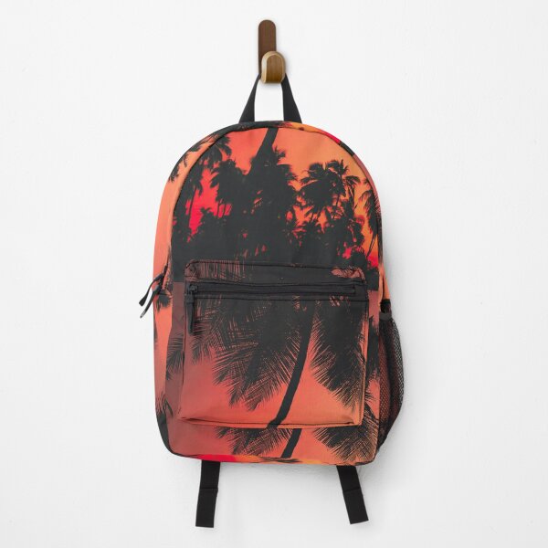 Item preview, Tropical Orange Sunset Palm Trees designed and sold by newburyboutique.