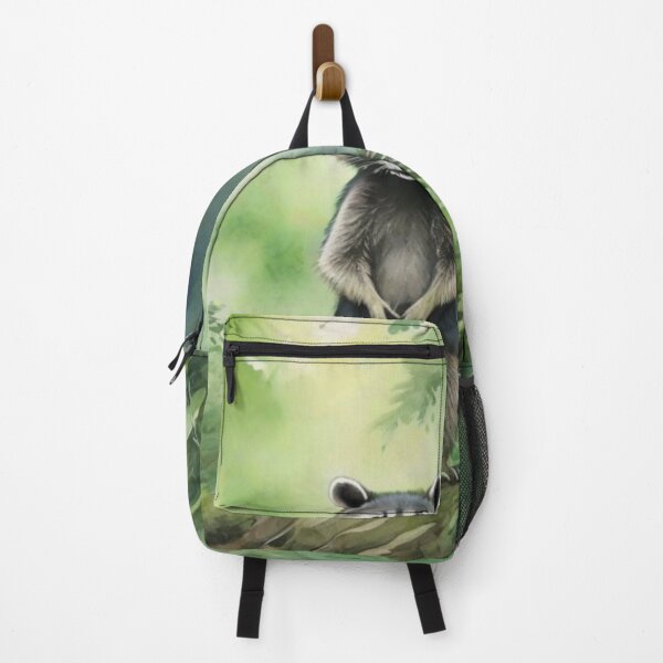 Item preview, Raccoon in Green forest_watercolour designed and sold by shokA Design.