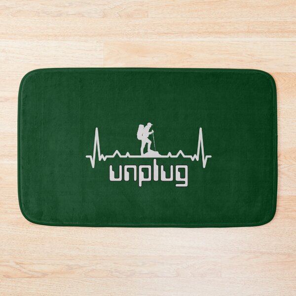 Item preview, Unplug and Enjoy Hiking designed and sold by WanderQuestCo.