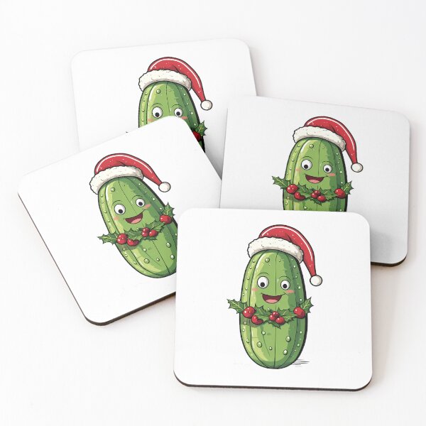 Item preview, Cute Christmas Pickle - Whimsical and Festive for Pickle Lovers designed and sold by Pobru.