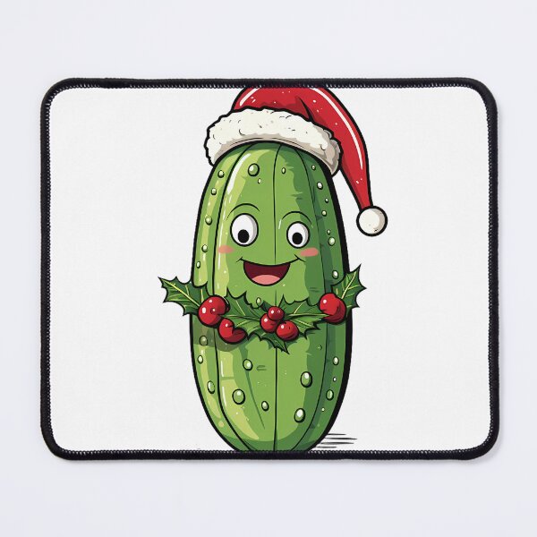 Item preview, Cute Christmas Pickle - Whimsical and Festive for Pickle Lovers designed and sold by Pobru.