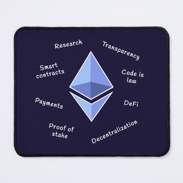 Item preview, Ethereum Mix of Words designed and sold by NaNaSpaceStore.