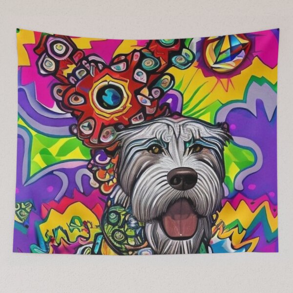 Item preview, The Russian Wolfhound designed and sold by cfbennettmedia.