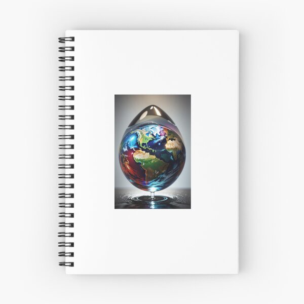 Item preview, Mundo en una gota designed and sold by VictrolaVamp.