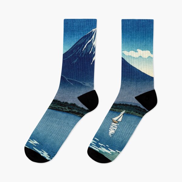 Item preview, Tsuchiya Koitsu - Mount Fuji and Lake Shoji designed and sold by ArtExpression.