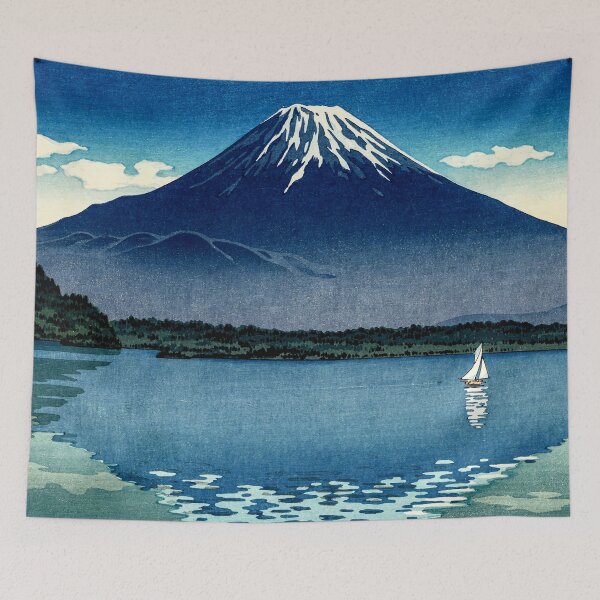 Item preview, Tsuchiya Koitsu - Mount Fuji and Lake Shoji designed and sold by ArtExpression.