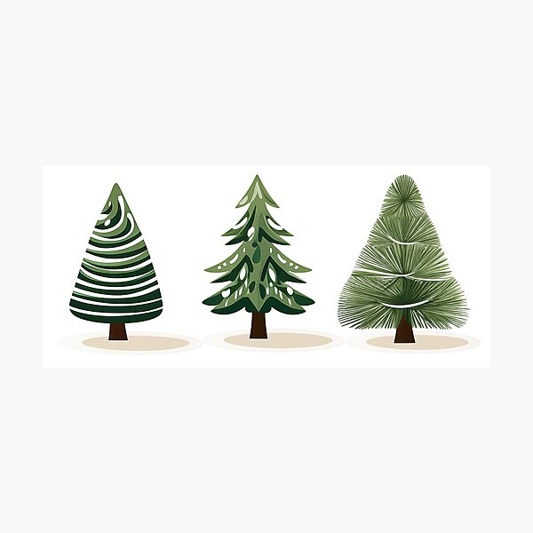 Item preview, Christmas Trees Yay designed and sold by RR-Arts.