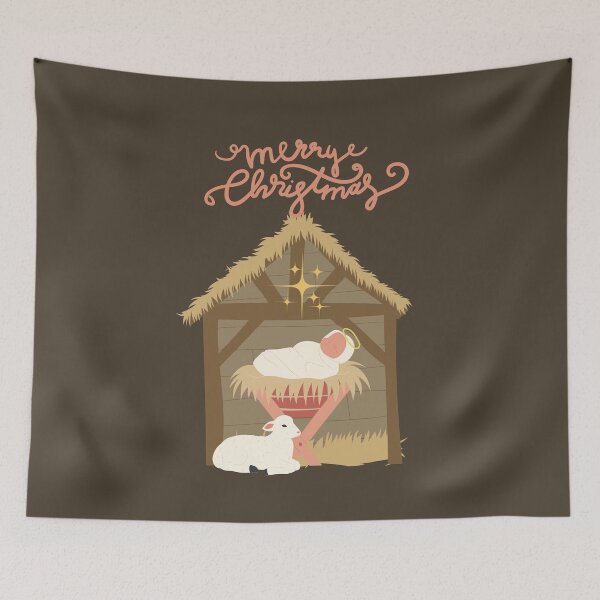 Item preview, Oh Holy Night - Religious Christmas Nativity Scene designed and sold by ViewerEqualsPhoton.
