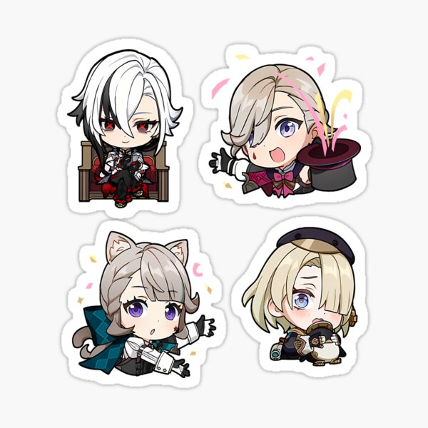 Item preview, House of the Hearth Sticker Set, Genshin Impact designed and sold by Astral Drop.