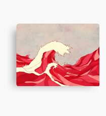 Cherry Waves Canvas Print