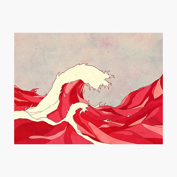Cherry Waves Photographic Print