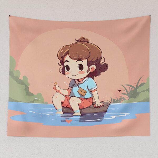 Item preview, River | cute style designed and sold by ComicsFactory.