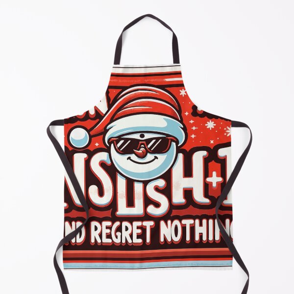 Item preview,  "Funky Snowman Christmas Badge - Flaunt Your Naughty List Status with Zero Regrets!" designed and sold by TechnoFutur.