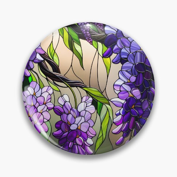 Item preview, Stained Glass Wisteria Symphony designed and sold by Matt's Artificial Nature.