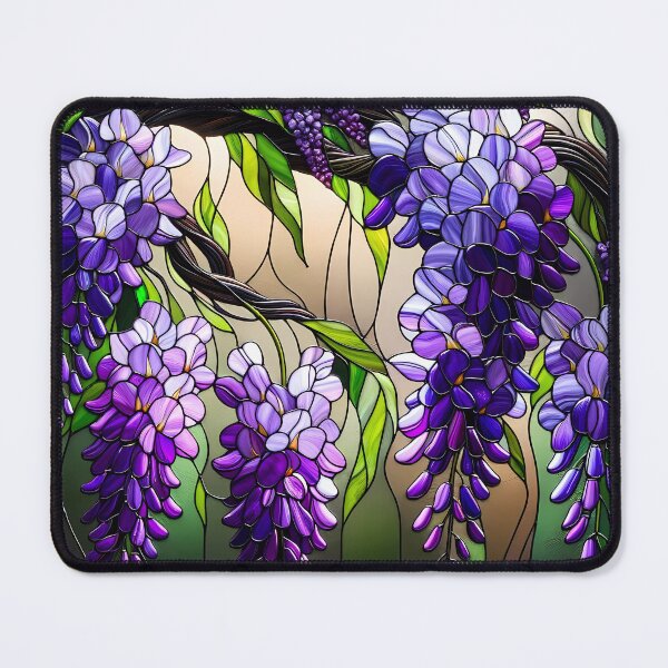 Item preview, Stained Glass Wisteria Symphony designed and sold by Matt's Artificial Nature.