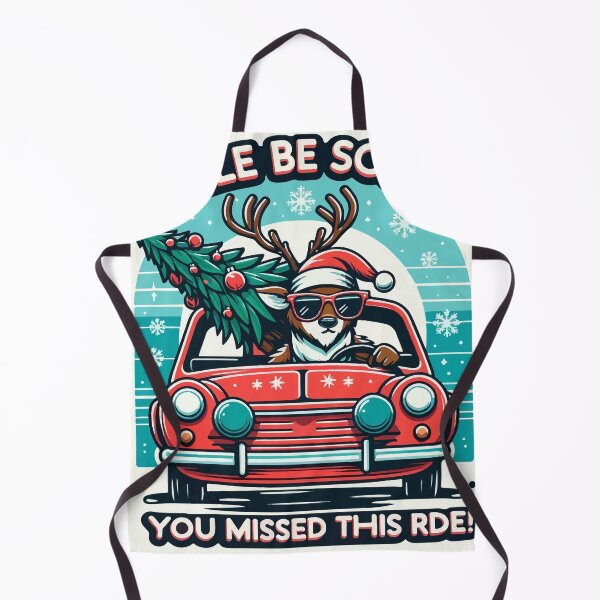 Item preview, Cool Reindeer Road Trip - Hip Christmas Illustration designed and sold by Royaute.